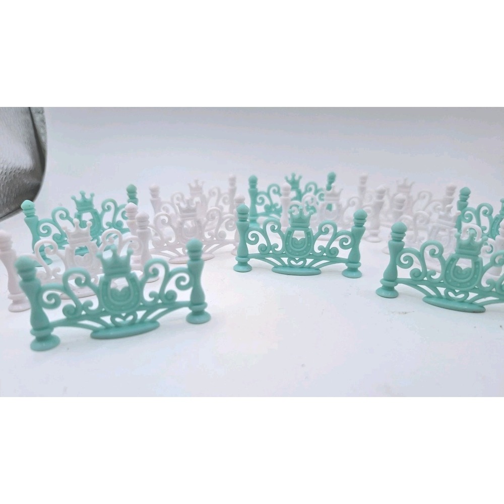 Decorative Fencing Accessory Lot of 11 For My Little Pony(?) Cake Toppers Toy